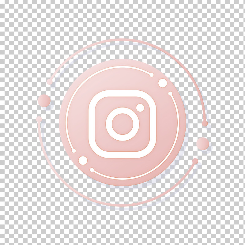 White 3D instagram png logo - veeForu