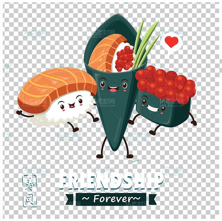 Sushi Japanese Cuisine Onigiri Poster PNG, Clipart, Cartoon, Cartoon Sushi, Cooking, Cuisine, Cute Free PNG Download