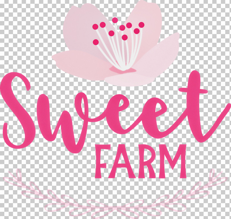 Sweet Farm PNG, Clipart, Flower, Heart, Logo, M095, Meter Free PNG Download