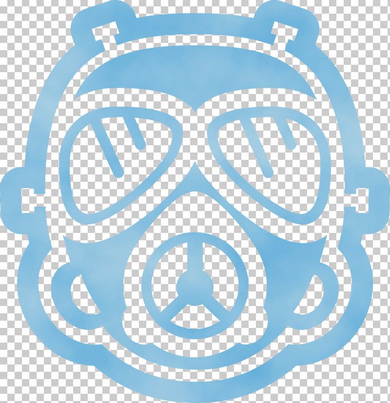 Turquoise Aqua Circle Headgear Personal Protective Equipment PNG, Clipart, Aqua, Circle, Gas Mask, Headgear, Paint Free PNG Download