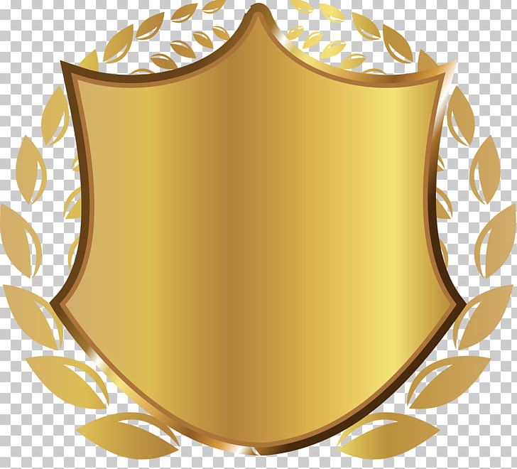 Gold Shield Rice PNG, Clipart, Atmosphere, Badge, Download, Escutcheon, Gold Free PNG Download