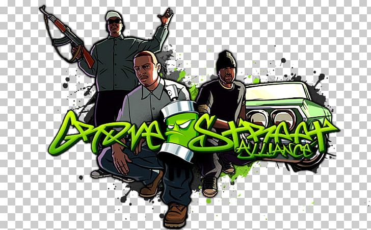 Grand Theft Auto: San Andreas Grove Street Families Gang San Andreas Multiplayer Grand Theft Auto IV PNG, Clipart, 9 C, Ballas, Brand, Daf, Dead Rabbits Free PNG Download