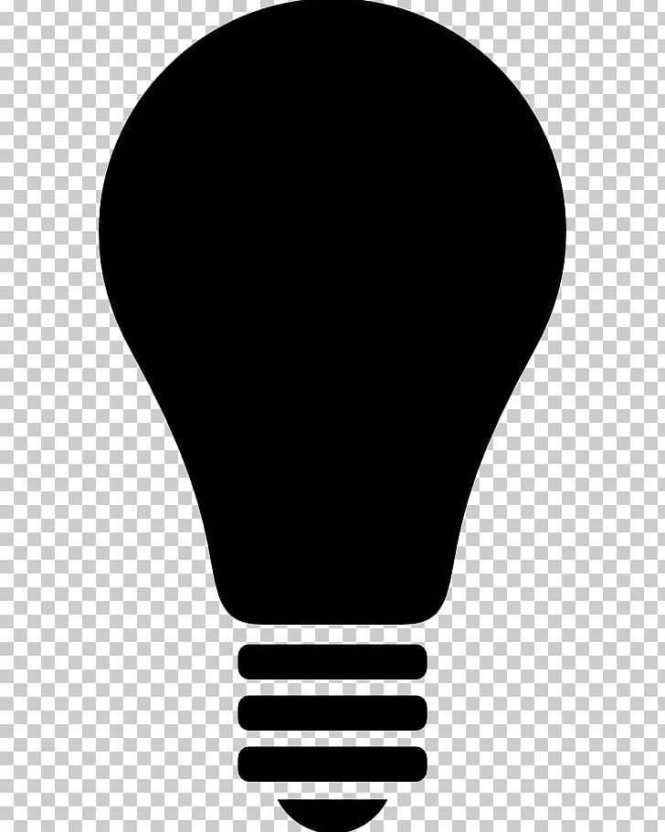 Incandescent Light Bulb Lamp PNG, Clipart, Black, Black And White, Bulb, Computer Icons, Electrical Filament Free PNG Download