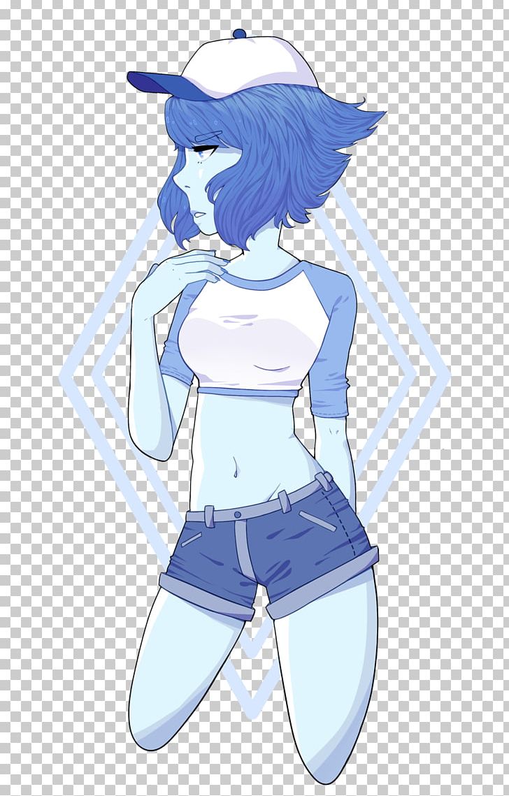 Lapis Lazuli Baseball Blue Amethyst Fan Art PNG, Clipart, Anime, Arm, Blue, Cartoon, Clothing Free PNG Download