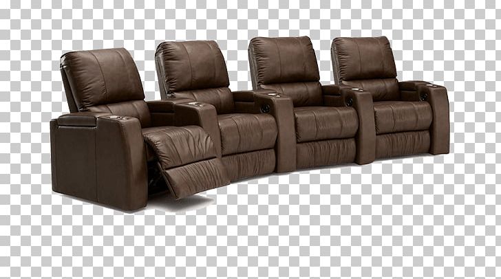 Recliner Couch Cinema Seat Home Theater Systems PNG, Clipart, Angle, Brown, Chair, Cinema, Clicclac Free PNG Download