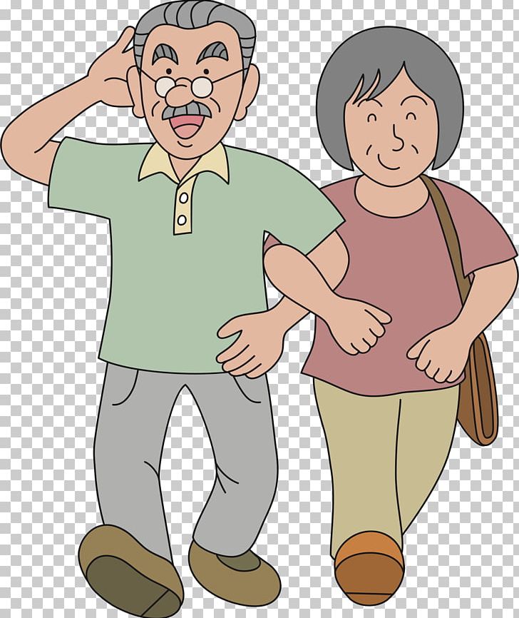 Grandfather Couple PNG, Clipart, Arm, Art, Boy, Cartoon, Cheek Free PNG Download