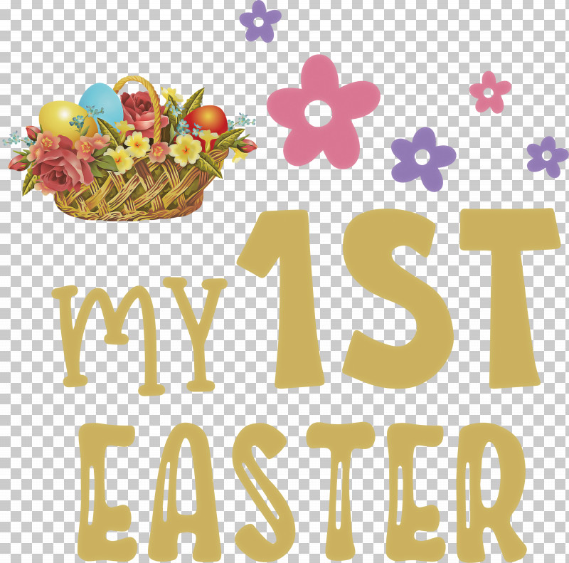 My 1st Easter Easter Baskets Easter Day PNG, Clipart, Algebra, Easter Baskets, Easter Day, Floral Design, Logo Free PNG Download