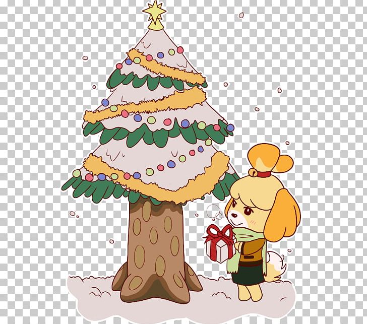 Greeting & Note Cards Animal Crossing: New Leaf Christmas Tree Welcome PNG, Clipart, Animal Crossing, Animal Crossing New Leaf, Art, Cartoon, Christmas Free PNG Download