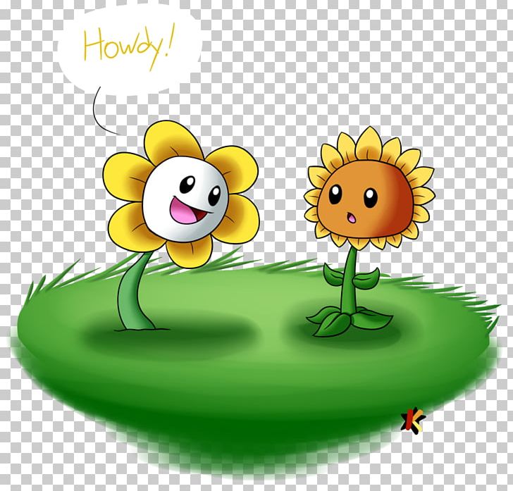 Plants Vs. Zombies 2: It's About Time Flowey Yellow Undertale PNG, Clipart,  Free PNG Download