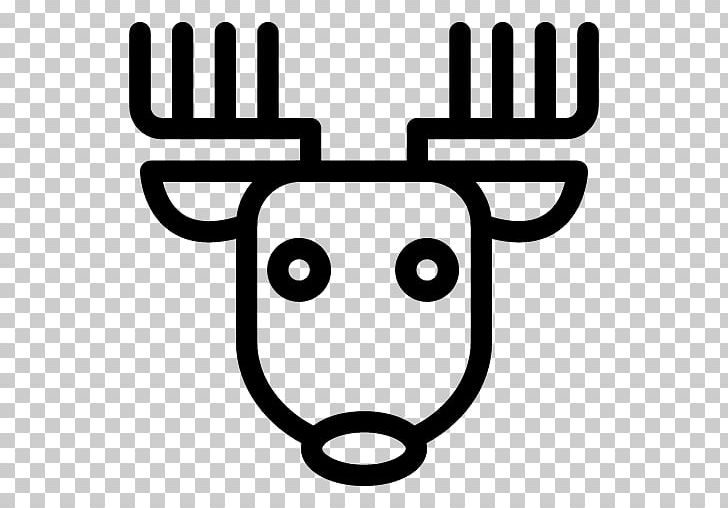 Computer Icons Reindeer PNG, Clipart, Animal, Animals, Black And White, Christmas, Computer Icons Free PNG Download