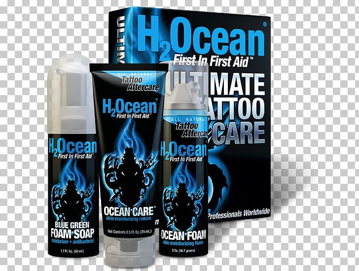 H2Ocean Ultimate Tattoo Care Kit PNG, Clipart, Brand, Foam, Liquid, Lubricant, Others Free PNG Download