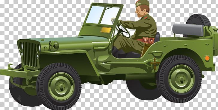 military jeep clipart