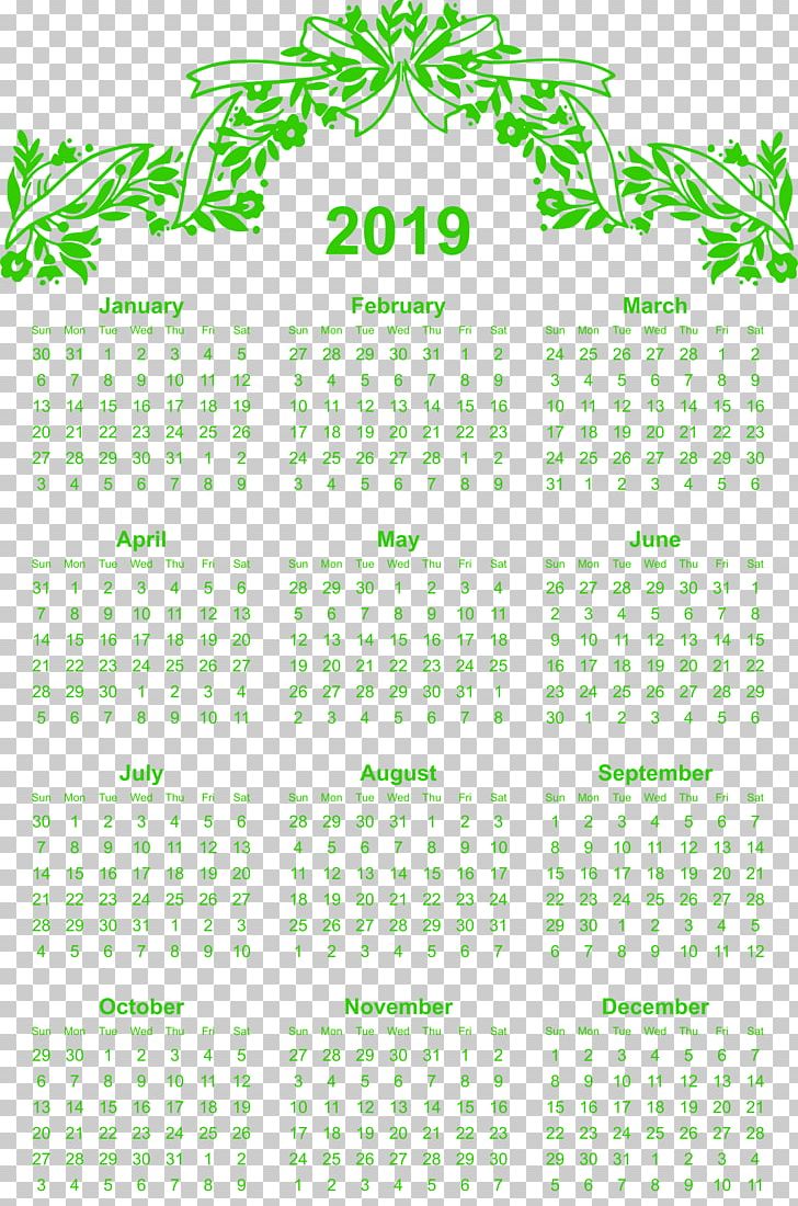 Simple Printable Calendar 2019 Free . PNG, Clipart, Area, Black, Black And White, Blue, Calendar Free PNG Download
