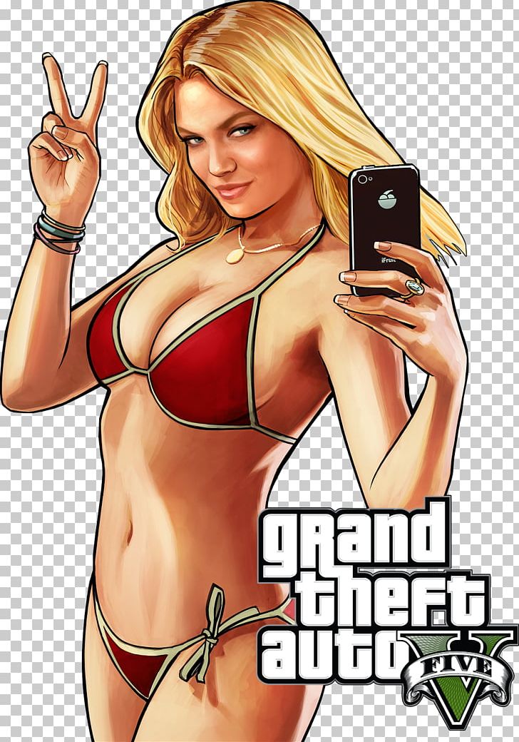 Grand Theft Auto V Grand Theft Auto: San Andreas Grand Theft Auto IV Max Payne 3 Xbox 360 PNG, Clipart, Abdomen, Brown Hair, Cartoon, Comics, Female Free PNG Download