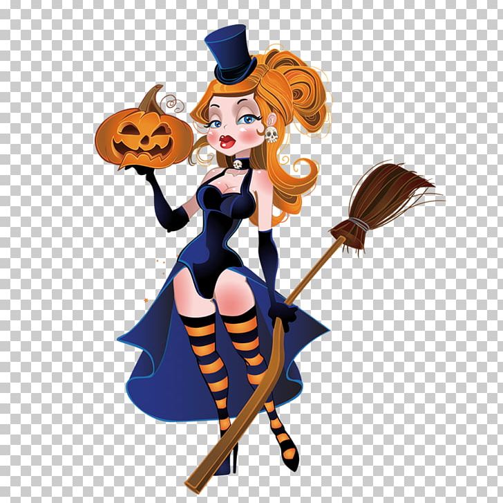 Halloween Witchcraft Cartoon PNG, Clipart, Art, Boszorkxc3xa1ny, Broom, Costume, Costume Design Free PNG Download