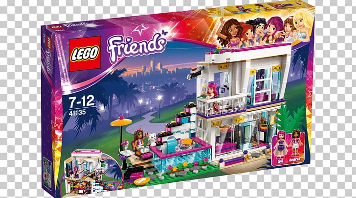 LEGO 41135 Friends Livi's Pop Star House LEGO Friends Toy Amazon.com PNG, Clipart,  Free PNG Download