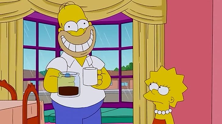 Homer Simpson Coffee Marge Simpson Lisa Simpson Barney Gumble PNG, Clipart, Art, Barney Gumble, Cartoon, Coffee, Coffee Cup Free PNG Download