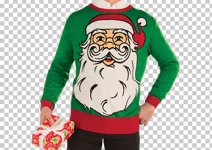 T-shirt Santa Claus Christmas Jumper Christmas Ornament Sweater PNG, Clipart, Christmas, Christmas Decoration, Christmas Jumper, Christmas Ornament, Clothing Free PNG Download