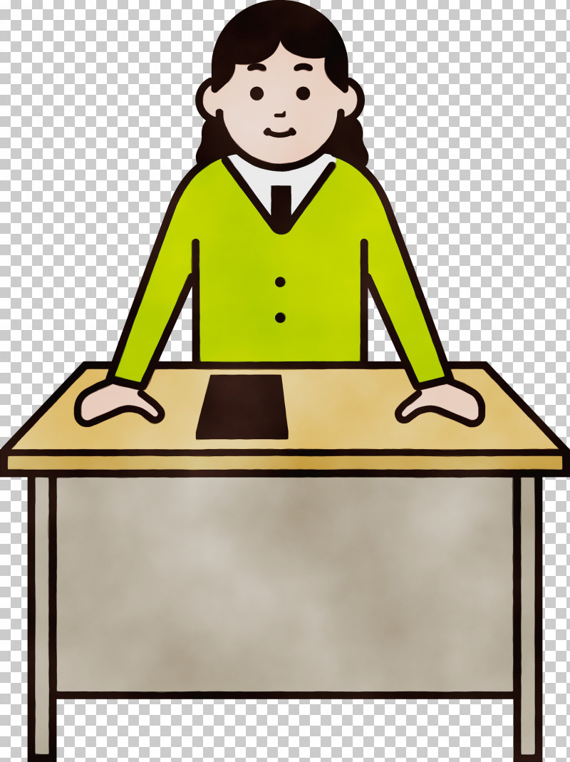 Cartoon Drawing Behavior Computer Logo PNG, Clipart, Behavior, Cartoon, Cartoon Teacher, Computer, Desk Free PNG Download