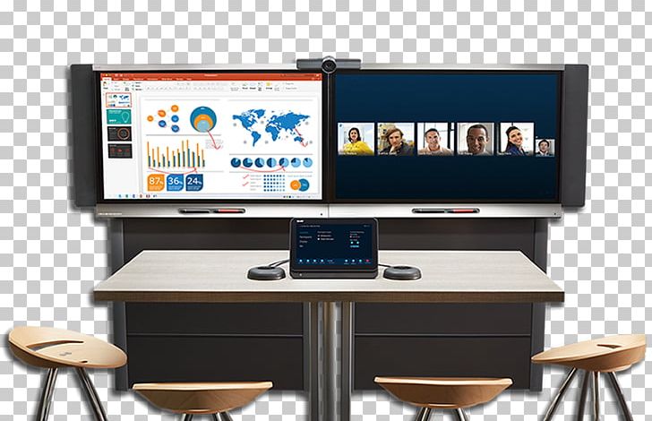 Skype For Business Conference Centre Interactive Whiteboard Smart Technologies System PNG, Clipart, Business Conference, Conference Centre, Desk, Display Device, Furniture Free PNG Download