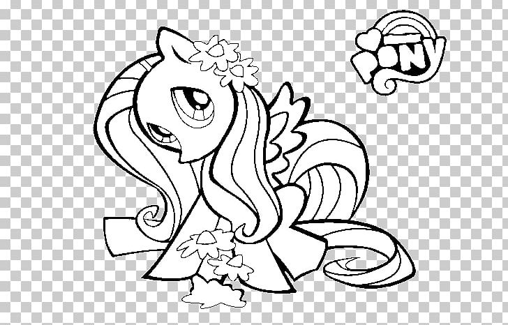 Fluttershy Applejack Pony Coloring Book Colouring Pages PNG, Clipart,  Free PNG Download