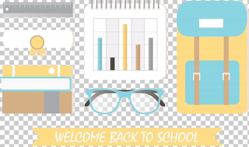 Welcome Back To School Back To School PNG, Clipart, Back To School, Drawing, Flat Design, Glasses, Logo Free PNG Download