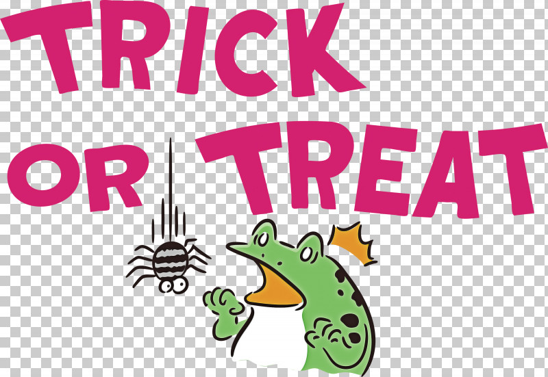 TRICK OR TREAT Halloween PNG, Clipart, Behavior, Cartoon, Green, Halloween, Human Free PNG Download