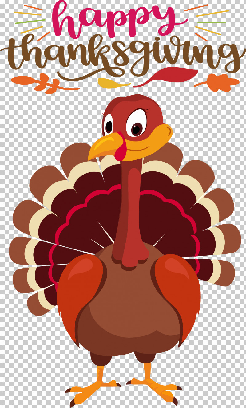 Happy Thanksgiving Turkey PNG, Clipart, Cartoon, Christmas Day, Domestic Turkey, Happy Thanksgiving, Humour Free PNG Download