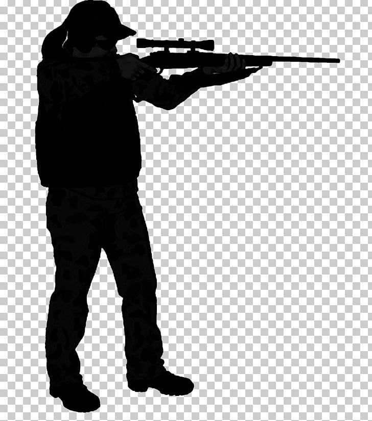 Hunter Field Target Sniper Rifle Silhouette Marksman PNG, Clipart, Air Gun, Black And White, Compressed Air, Field Target, Firearm Free PNG Download