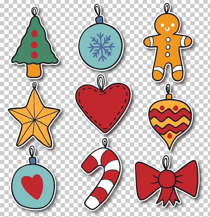 Paper Sticker Christmas PNG, Clipart, Cartoon, Christmas, Christmas Ball, Christmas Decoration, Christmas Elements Free PNG Download