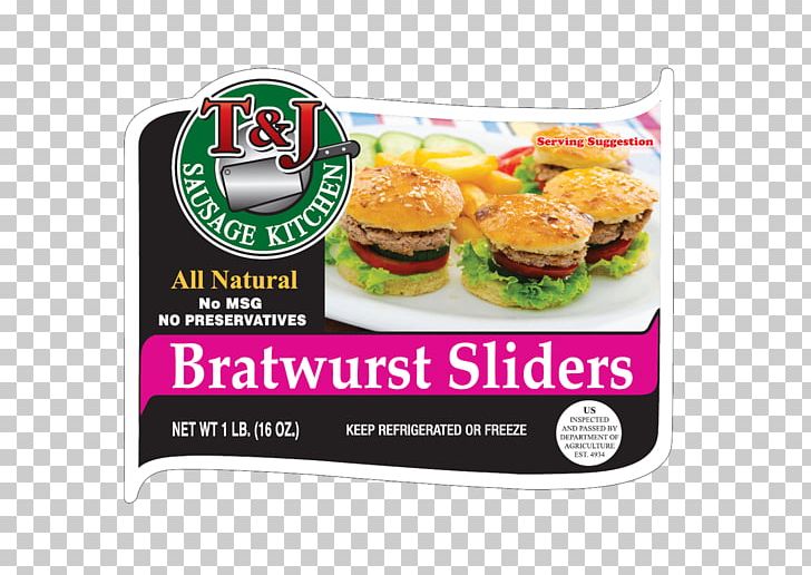 Vegetarian Cuisine Bratwurst Slider Fast Food Recipe PNG, Clipart, Brand, Bratwurst, Breakfast, Chicken As Food, Convenience Food Free PNG Download