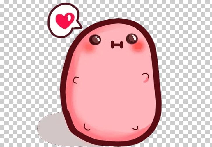 Potato Love Kavaii Cuteness Hug PNG, Clipart, Area, Cheek, Cuteness, Face, Finger Free PNG Download
