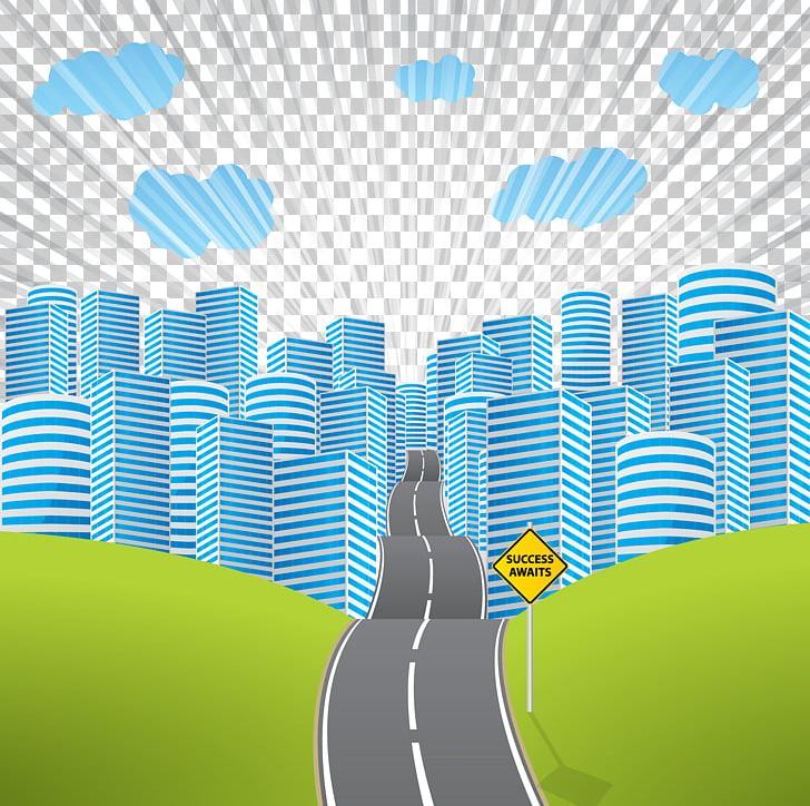 Road Building Euclidean PNG, Clipart, Angle, Blue, Building, City, City Landscape Free PNG Download