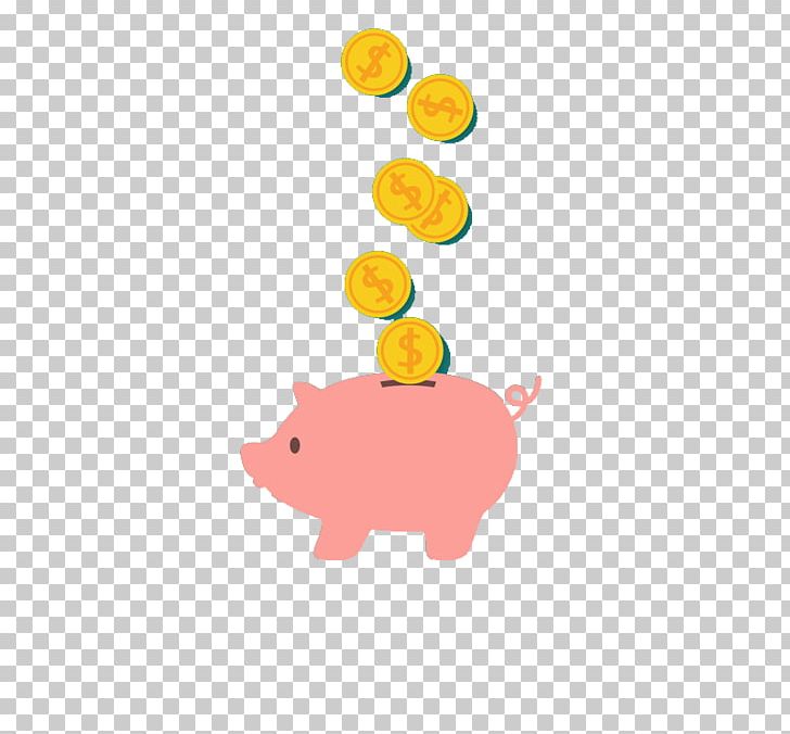 Domestic Pig Pink Coin PNG, Clipart, Area, Bank, Cartoon, Coin, Coins Free PNG Download