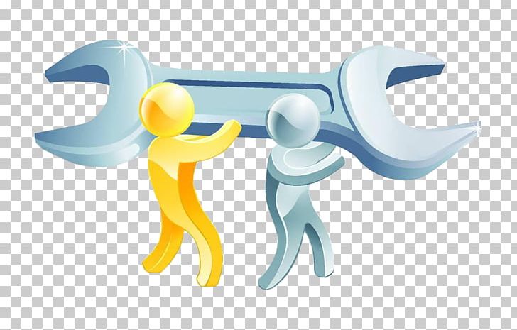 Plumber Wrench Illustration PNG, Clipart, Adjustable Spanner, Area, Blue, Car Engine, Character Free PNG Download