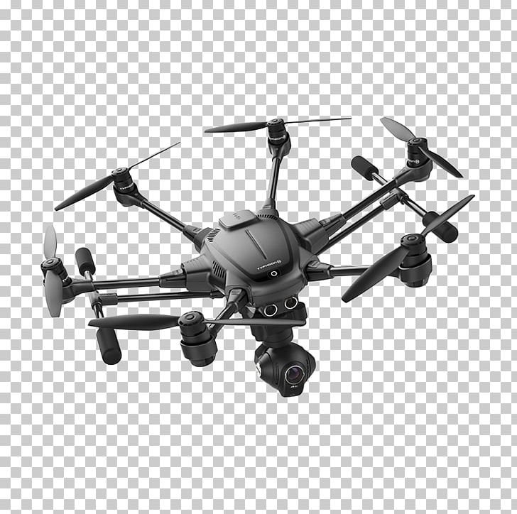 Yuneec International Typhoon H Mavic Pro Unmanned Aerial Vehicle Gimbal PNG, Clipart, Aerial Photography, Aircraft, Black, Camera, Dji Free PNG Download