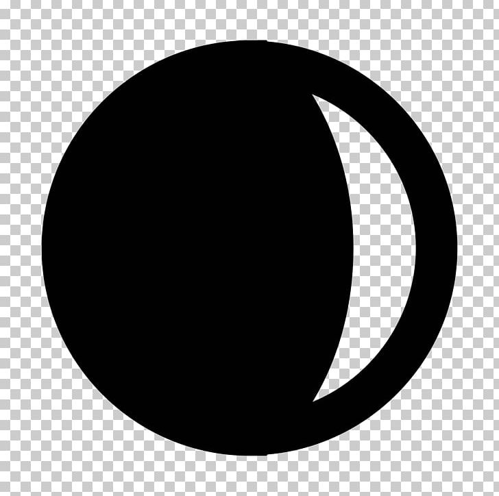 Lunar Phase Crescent Eerste Kwartier Laatste Kwartier Moon PNG, Clipart, Black, Black And White, Circle, Computer Icons, Crescent Free PNG Download