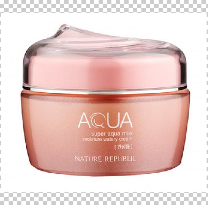 Nature Republic Super Aqua Max Combination Watery Cream Skin Moisture PNG, Clipart, Aqua, Beauty, Cosmetics, Cream, Face Free PNG Download