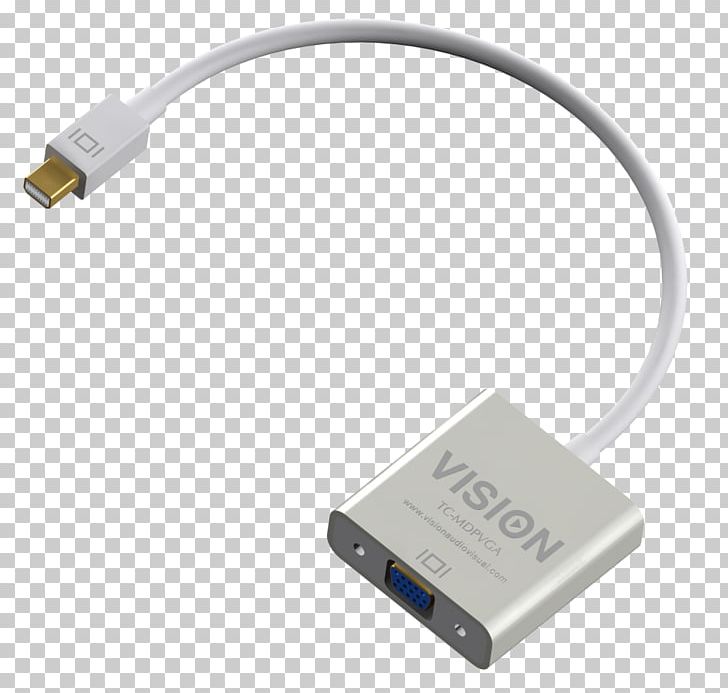 VGA Connector Mini DisplayPort Adapter Electrical Cable PNG, Clipart, Adapter, Cable, Computer, Computer Monitors, Data Transfer Cable Free PNG Download