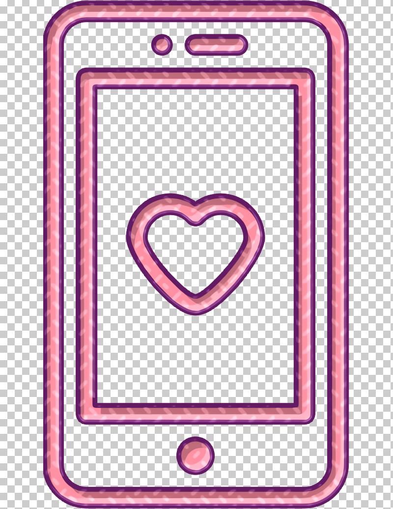 Smartphone Icon App Icon Romance Icon PNG, Clipart, App Icon, Geometry, Heart, Line, M095 Free PNG Download