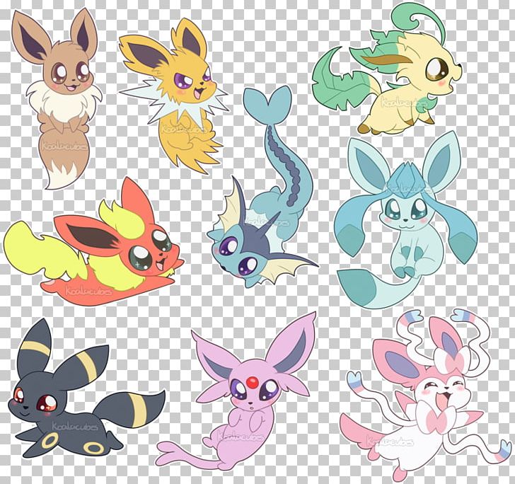 Eevee Rabbit Evolution Umbreon PNG, Clipart, Animal Figure, Animals, Art, Cartoon, Easter Free PNG Download