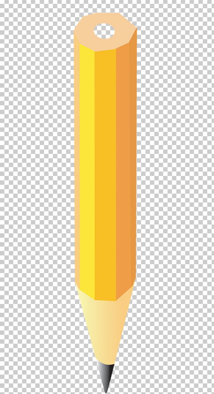 Yellow Cylinder Angle PNG, Clipart, Angle, Cartoon, Cartoon Pencil, Colored Pencils, Color Pencil Free PNG Download