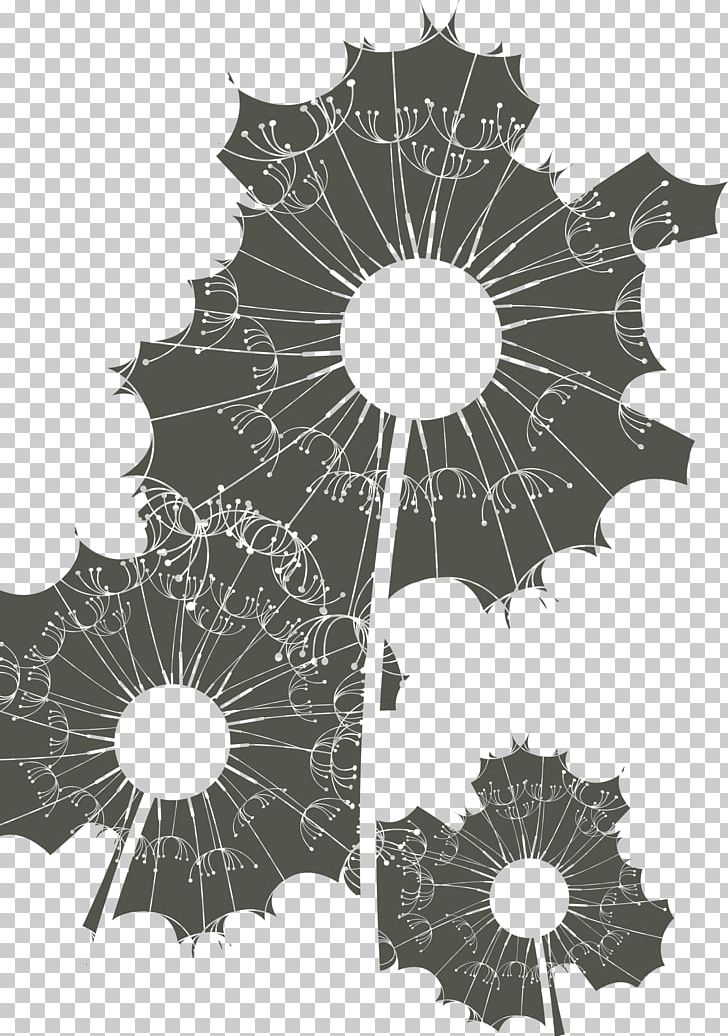 Common Dandelion Graphic Design PNG, Clipart, Angle, Background Black, Black, Black Background, Black Board Free PNG Download