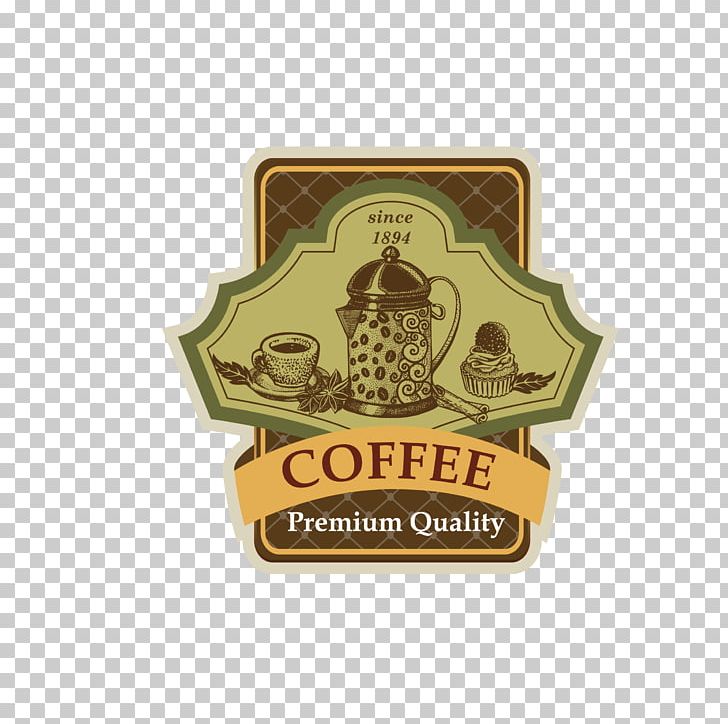 Coffee Cafe Illustration PNG, Clipart, Badge, Brand, Cafe, Chinese Style, Coffee Free PNG Download