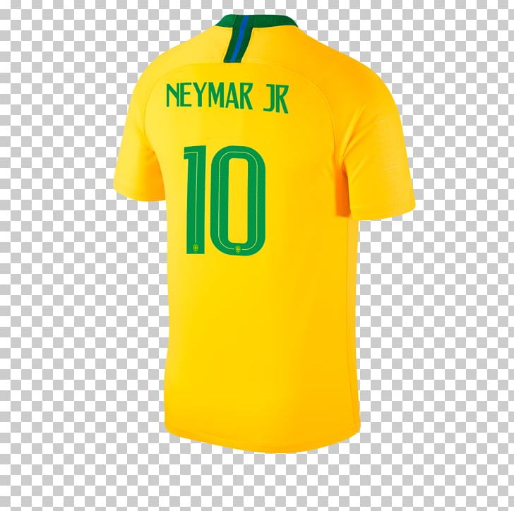 Brazil National Football Team T-shirt 2018 World Cup Sports Fan Jersey PNG, Clipart, 2018 World Cup, Active Shirt, Brand, Brazil, Brazil National Football Team Free PNG Download