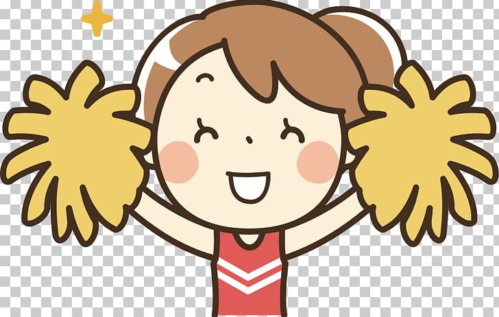 Cheerleading Cartoon Dance Pom-pom PNG, Clipart, Art, Artwork, Cartoon, Cheek, Cheer Free PNG Download