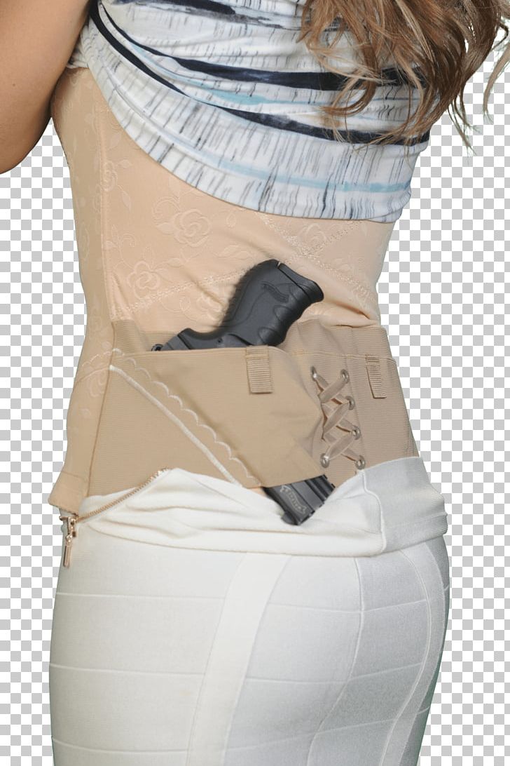 Corset Gun Holsters Concealed Carry Waistline PNG, Clipart, Abdomen, Active Undergarment, Beige, Bra, Cancan Free PNG Download