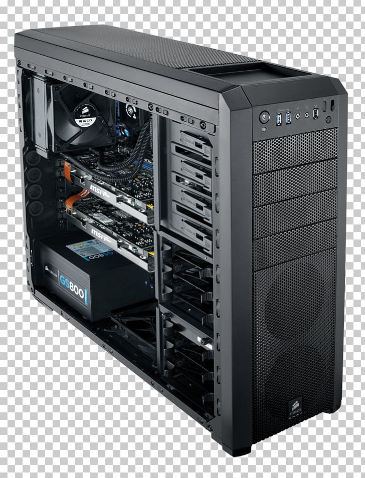 Computer Cases & Housings Power Supply Unit Corsair Components ATX Desktop Computers PNG, Clipart, Comp, Computer, Computer Case, Computer Cases Housings, Computer Hardware Free PNG Download