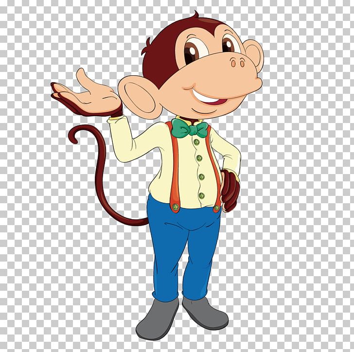 Monkey Illustration PNG, Clipart, Animals, Art, Boy, Cartoon, Child Free PNG Download