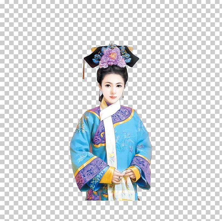 Qing Dynasty Baidu Tieba Painting Illustration PNG, Clipart, Ancient, Ancient Costume, Art, Baidu, Beau Free PNG Download